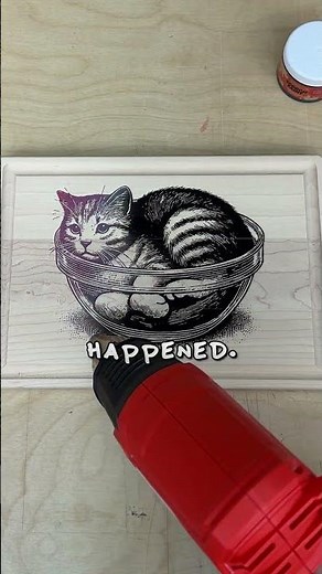 Probably the Easiest Way to Woodburning! 🔥