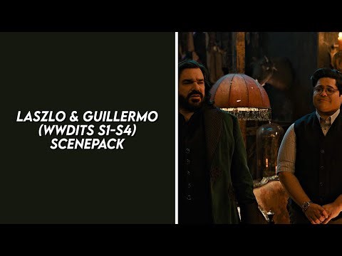 laszlermo // laszlo & guillermo s1-s4 scenepack (what we do in the shadows) [4k]