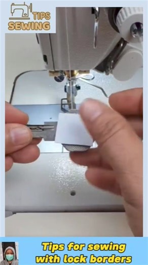 8.5K views · 37 reactions | Tips for sewing with lock border #sewing #tailor #reels | Sewing Tips | Facebook