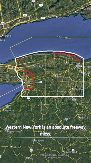 New York's Absolute Freeway Disaster #geography