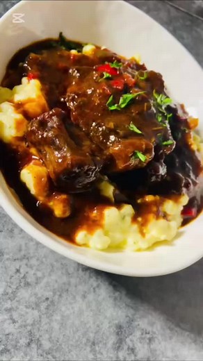 Creamy Samp with Oxtail Stew Recipe