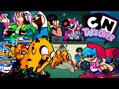 "Together Forever" but whit the "CN Takeover" characters (FANMADE) | FNF mod