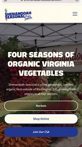 Our online store is now OPEN! Check it out and preorder today for pick up at our farm stand this weekend | Shenandoah Seasonal