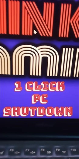Quick Shutdown PC Trick 😉 #tipsntricks #shorts