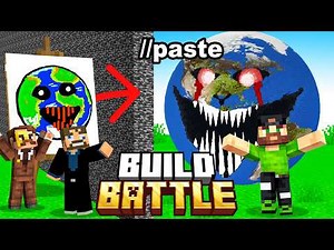 Using //PASTE to CHEAT in Minecraft Build Battle