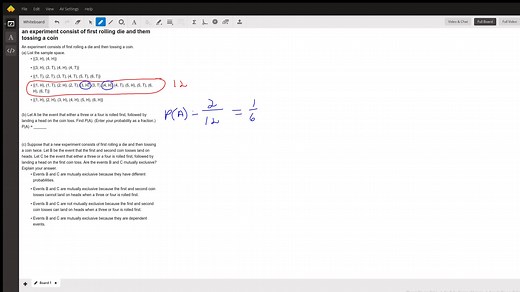Basic probability with mutual exclusivity