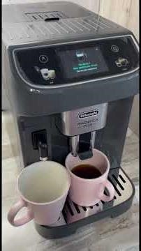 🥛DeLonghi Magnifica Plus ECAM320.61.G: First preparation🔥Cappuccino☕ Latte❤️