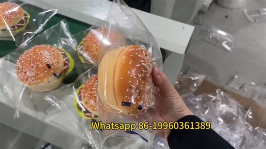 6.6K views · 40 reactions | low cost burger bun bread packing machine , flow packing machine for bread | KLP Food Machinery | Facebook