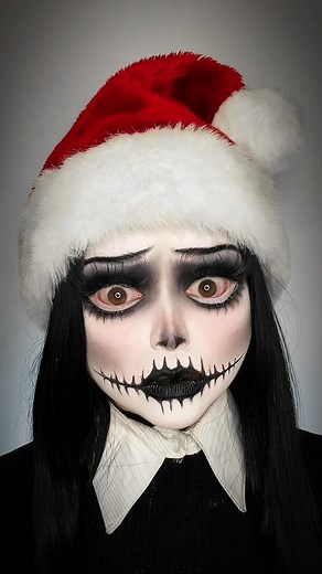 Jack Skellington Cosplay Makeup Tutorial | Tim Burton Character Transformation