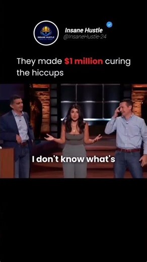 Curing Hiccups Made Them $1 Million! 💸 #SharkTank