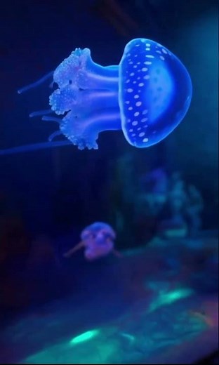 AI Jellyfish to real jellyfish #jellyfish