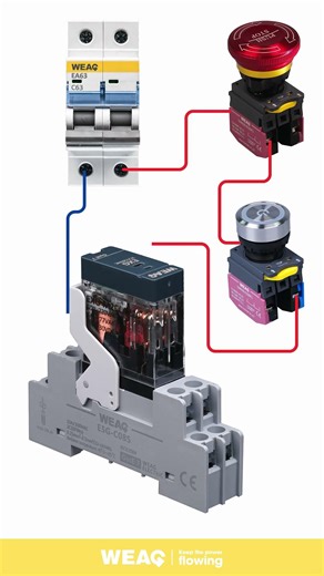 How to Wire an Electromechanical Relay for a Self-Latching Control Circuit.