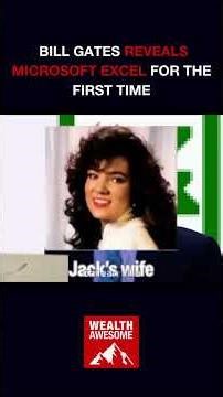 The spreadsheet that took over the world.#microsoft #excel #techhistory #businesssoftware