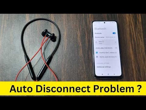 OnePlus Bullets Wireless Z2 Auto Disconnect Problem | OnePlus Neckband Auto Disconnect Problem