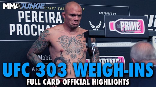 #UFC303 weigh-ins for the 12th annual International Fight Week are complete, and only one athlete missed weight. | MMA Junkie