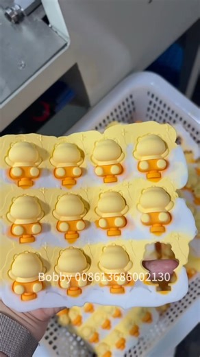 3D pvc rubber keychain making machine