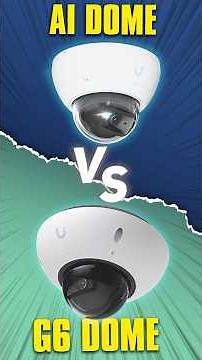 G6 Dome vs. AI Dome security cameras