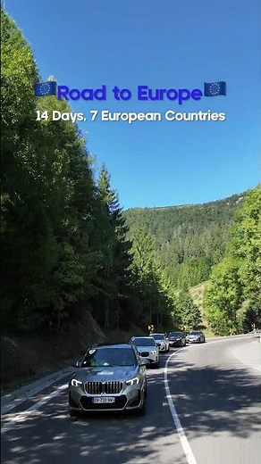 The Road Trip of your dreams | Road to Europe! An extraordinary Europe trip spanning 7 #roadtrips
