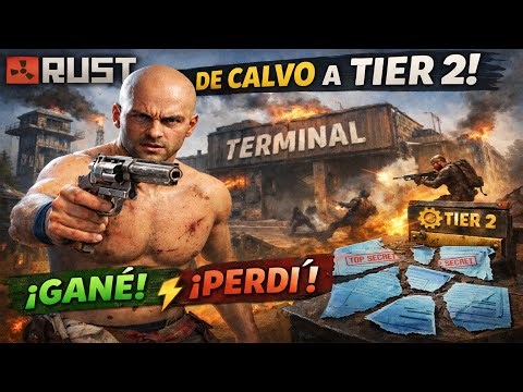 Me mudé a Terminal y empezó la GUERRA | Rust Solo