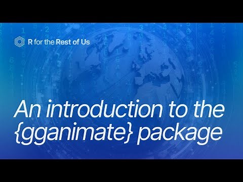 An introduction to the {gganimate} package