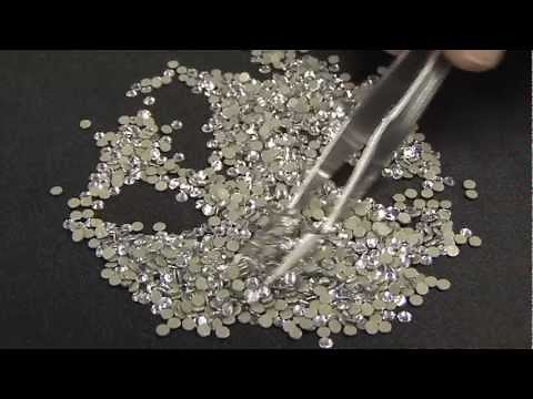Machine Cut vs Hotfix Rhinestones