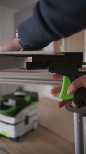 FS-Rapid quick-action clamp can be fixed in place with a single hand movement!