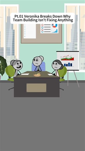 Pt.01 - Veronica exposes why team building doesn’t really work 😂😂 Og Voice: The Real Veronica #animation #animationmeme #work #worklife #manager #managersbelike #corporatelife #usa | Sleek Animations