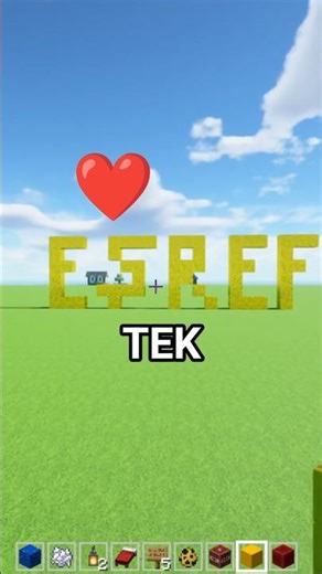 EŞREF RTX MİNECRAFT İsim Yazma 30 #minecraft #kesfeteyyiz #gaming #keşfet #eşrefrüya #spongebob