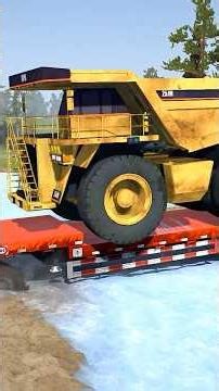 Spintires: MudRunner - MONSTER TRUCK: Will It BREAK GRAVITY DEFYING on ROUGH TERRAIN |S18 #mudrunne