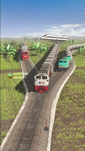 Crazy Fast Train Vs Level Crossing! 😱 #crazytrain #train #railtrack