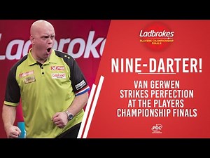 NINE-DARTER!! MICHAEL VAN GERWEN HITS THE FIRST TELEVISED NINE-DARTER OF 2019!