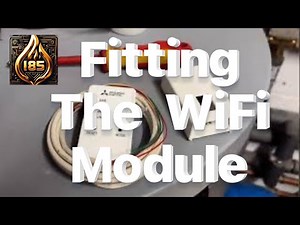 Mitsubishi - fitting and setting up the WiFi/ MELCloud #mitsubishi #heatpump #wifi