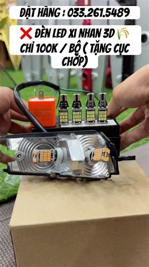 ❌ 3D LED turn signal lights 🌾 only 100k / set (flasher included) ✅ Beautiful light, easy to install