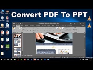 Hw to convert PDF to PPT Free The Easiest way