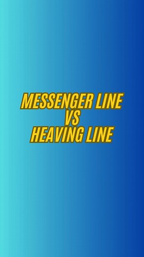 41K views · 691 reactions | SUBJECT: MESSENGER LINE VS HEAVING LINE...