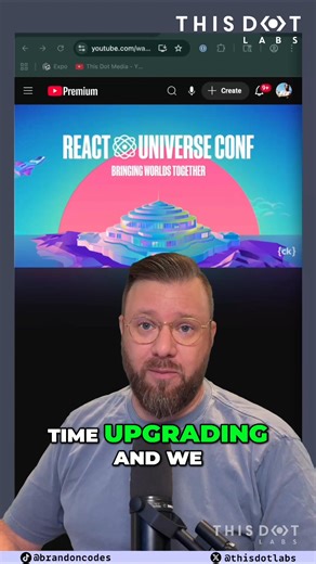 Big news for React Native devs: the core team is shifting to a new 2-month release cycle on the road to #ReactNative 1.0. Faster, more stable updates incoming! Watch the short now and hit subscribe on YouTube for more insights software engineers want! https://www.youtube.com/@ThisDotMedia | This Dot | Facebook