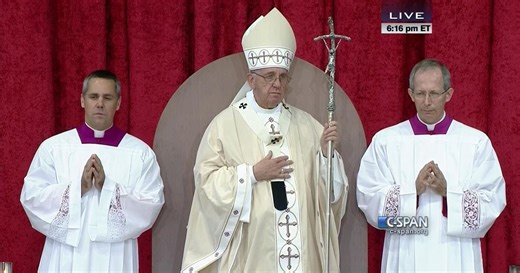 Canonization Mass for Junipero Serra