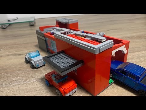 Lego Tommy’s Express Car Wash Moc