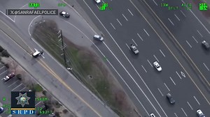 Video released by the San Rafael Police Department shows a dangerous police chase unfold in the North Bay. http://nbcbay.com/rhZWziF | NBC Bay Area
