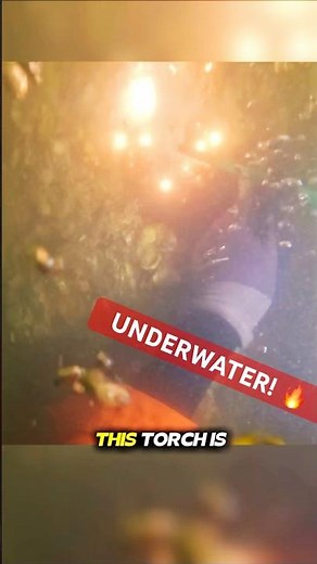 Diver Cuts Metal Like Butter UNDERWATER!