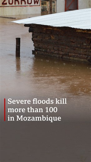 Severe floods caused by heavy rains hit parts of Mozambique killing more than 100 people and forcing thousands of people to flee their homes. A red alert has been issued across some parts of the country as more rains are expected. | BBC News Africa