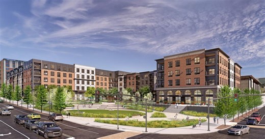 Modern design, top amenities, and stunning views all features of new Easton luxury apartment building