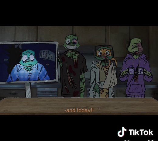 Tdtwb baking a cake but the world is ending..HGELPP #tmnt #mutantmayhem #tottmnt #thedaytheworldbroke #animatic This is my second post today i dont know what posessed me its nearly 2am…the way this uploaded is wrong n its making me mad💔💔