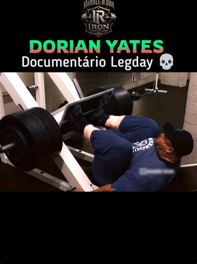 Dorian Yates leg training: no shortcuts, train to failure