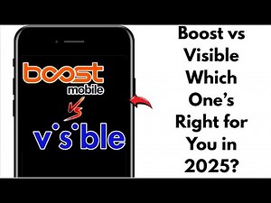 NEW! Boost Mobile vs. Visible – Which is the Best Carrier in 2025?