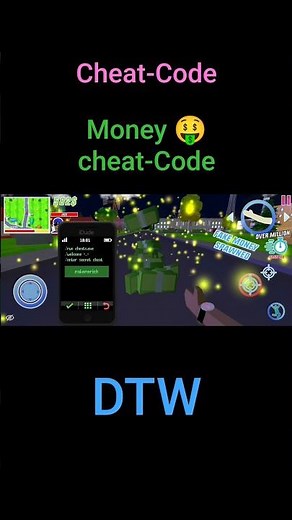 Unlimited Money Cheat in Dude Theft Wars 💰😱 | Secret Code Revealed #dudetheftwars #cheatcodes