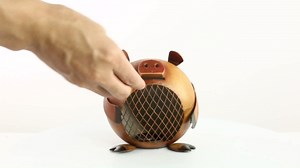 Metal Cute Piggy Bank Vintage Money Coin Bank for Adults Iron Coin Bank Gift Decor Decorative Ornament