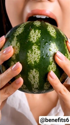 🍉 Super juicy watermelon 😍Refreshing & satisfying vibes!#watermelon #shorts #asmr #fruit #satisfying