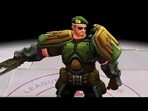 Commando Garen Detailed Skin Spotlight - League of Legends