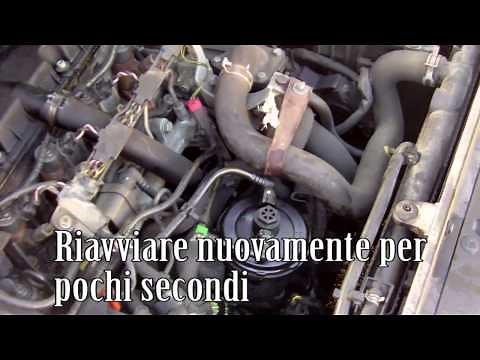 Avviare/adescare una pompa diesel/gasolio passo a passo